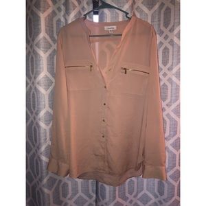 Light Pink Calvin Klein Blouse